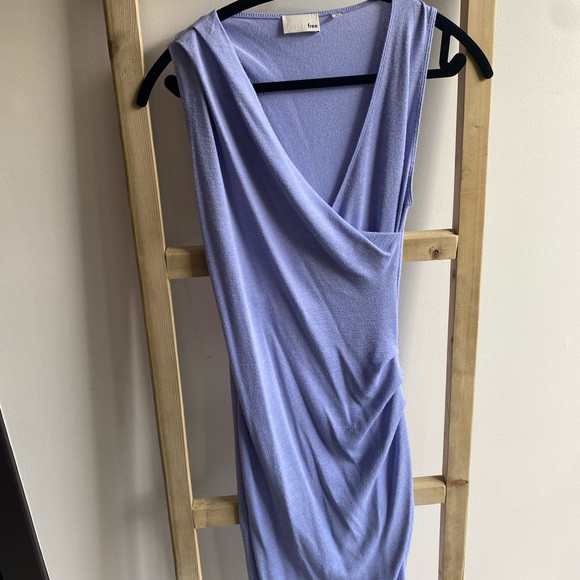 Aritzia - Wilfred Free blue wrap dress : Size M